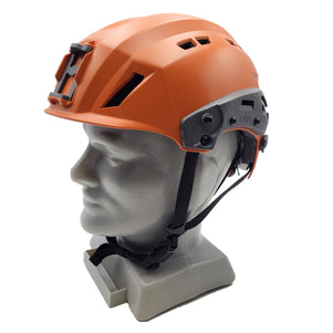 Team Wendy EXFIL SAR Backcountry helmet with Rails & Goggle Posts-orange
