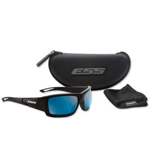 ESS Credence Black w/ Mirrored Blue Lenses-2