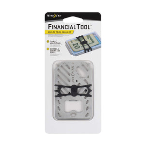 Nite Ize Financial Tool Multi Tool Wallet Stainless