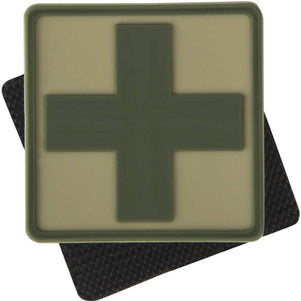 Helikon-Tex PVC Medical Cross Patch / Khaki-1