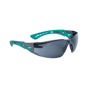 Bolle Rush+small Safety Glasses-Smoke Lens-front