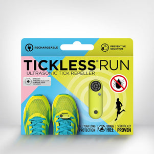 Tickless Run -  ultrasonic tick repeller -yellow