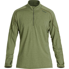 NRS Men's Silkweight Baja Sun Shirt - Olive