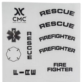 CMC / Decal Set, Fire Rescue Kask