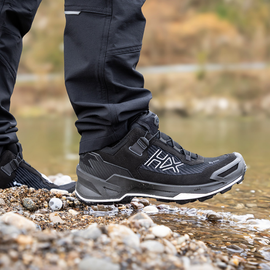 HAIX Black Eagle EVO Adventure GTX Ws low/black-silver