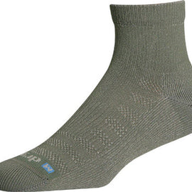 Drymax Hiking 1/4 Crew Sock, Foliage Green/Anthracite