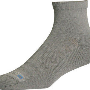 Drymax Hiking 1/4 Crew Sock, Grey/Anthracite