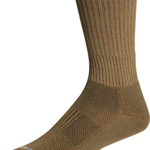 Drymax Active Duty Crew Sock, Coyote Brown