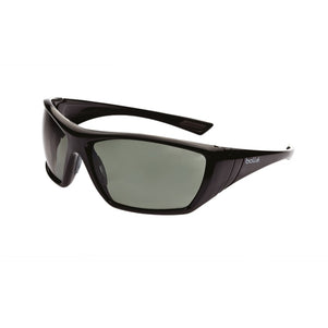 Bolle Hustler Gloss Black Frame / Grey - Green Polarized Lens 1652607Ack Frame / Grey - Green Polarized Lens