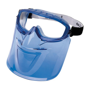 Bolle Safety Atom / Clear Top Vent Closed w/ Mouth Guard-front