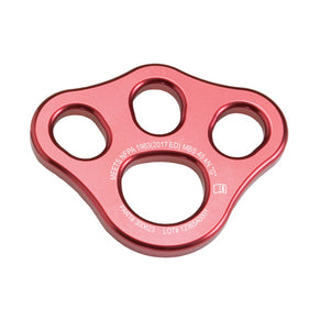 CMC Rescue Micro-Anchor Plates NFPA / Anodized Aluminum /Red-2