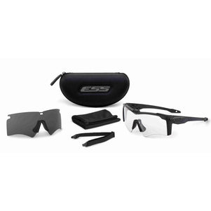 ESS Crossbow AF 2LS Kit (BLK Frame) /Clear & Smoke Grey Lens-1