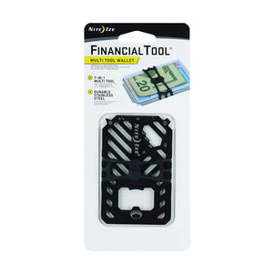 Nite Ize Financial Tool Multi Tool Wallet Stainless