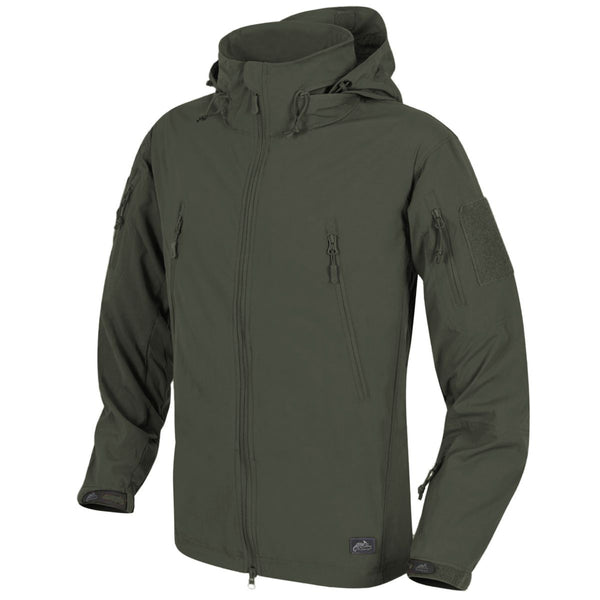 個人装備 helikon-tex trooper jacket ALPHA GREEN Helikon-Tex Trooper Jacket - Soft Shell - Olive Green (XXXL