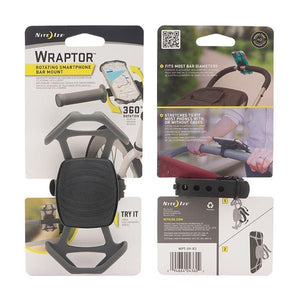 NiteIze Wraptor Rotating Smartphone Bar Mount